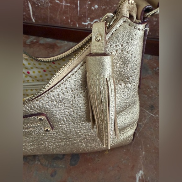 Kate Spade Metallic Gold Shoulder Bag - Picture 7 of 7